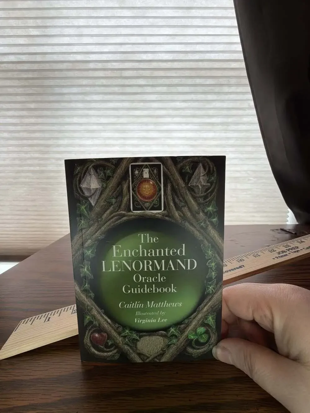 The Enchanted Lenormand Oracle Guidebook by Caitlin Matthews